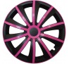 Dísztárcsa kompatibilné na auto KIA 15" GRAL ružovo - fekete 4ks
