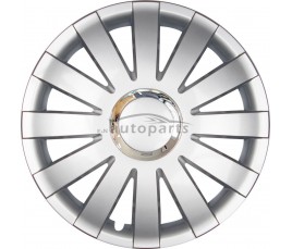 Dísztárcsa kompatibilné na auto Opel 15" ONYX silver 4ks