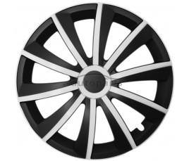 Dísztárcsa kompatibilné na auto Audi 14" GRAL bielo-fekete 4ks