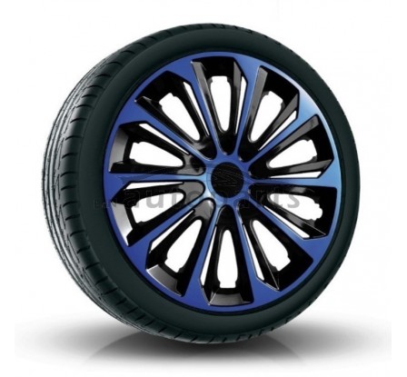 Dísztárcsa kompatibilné na auto Mazda 16" STRONG duocolor modré 4 ks