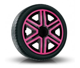 Dísztárcsa na auto 14" Action - Duocolor ružovo - fekete