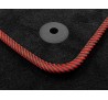 Textil Autoszőnyegek SEAT ARONA  2017 -  červené prešívanie