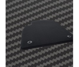 Textil Autoszőnyegek AUDI Q7 4M 2015 - karbon prešívanie