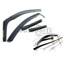 Plexitartó konzol predné + zadné - protiprievanové plexi kompatibilné pre BMW S-7 (F01) 4D 2008  →